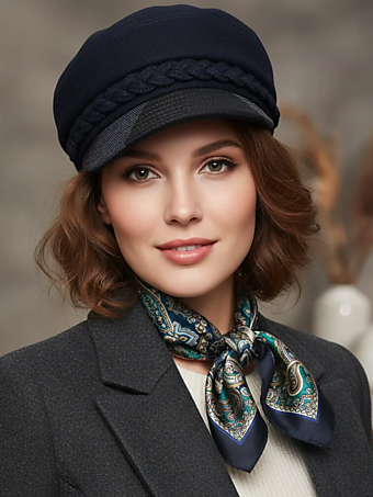 Кепка BRIGIDA/Сукно темно-синий